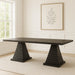 Plateau Rectangle Dining Top-Rustic Espresso