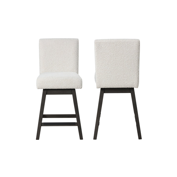 High Line Swivel Counter Chair (2 Per Carton) -White