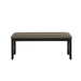 Potomac Dining Bench-Brown/Black