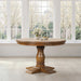 Sunset 48" Round Dining Table-Brown