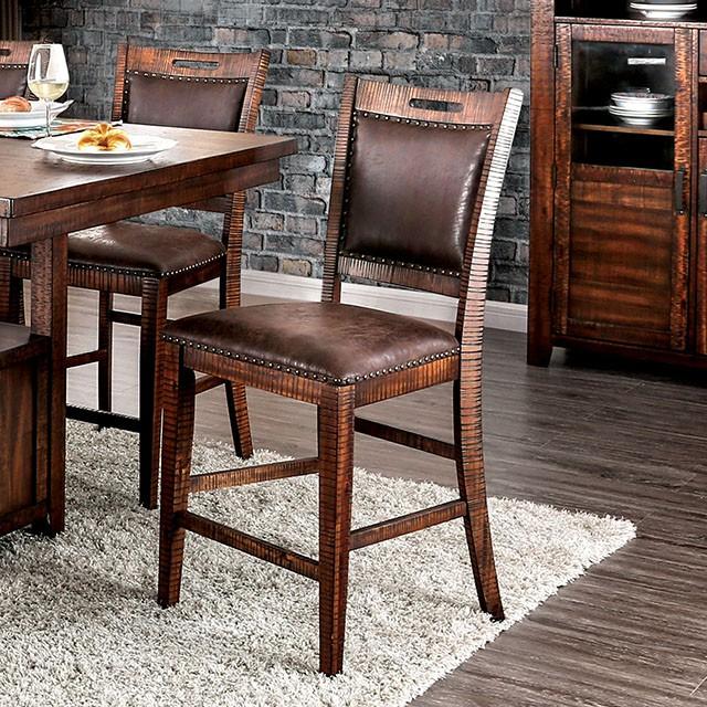 Wichita Light Walnut Counter Ht. Chair (2/CTN)