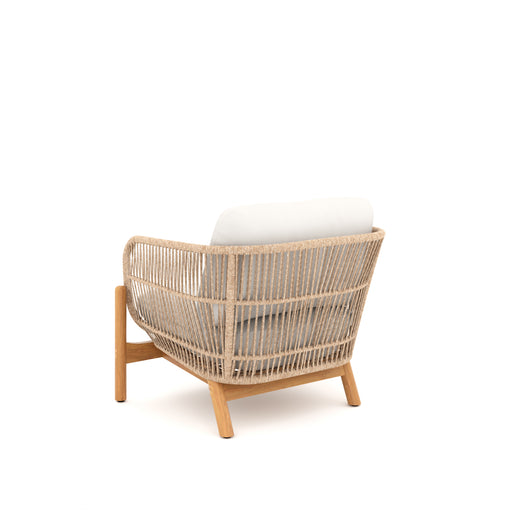 Solstice Rope Club Chair-Linen Beige