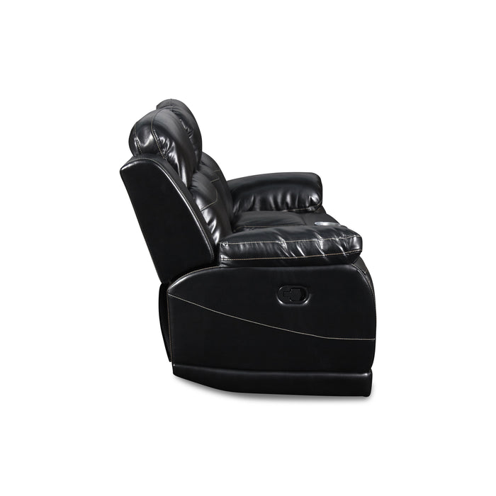 VEGA CONSOLE LOVESEAT - PREMIER BLACK