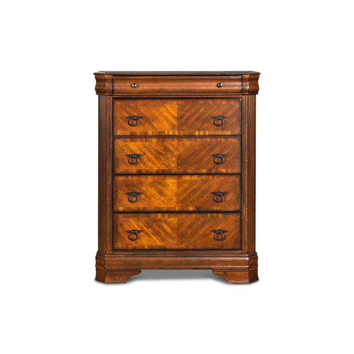 SHERIDAN CHEST- BURNISHED CHERRY