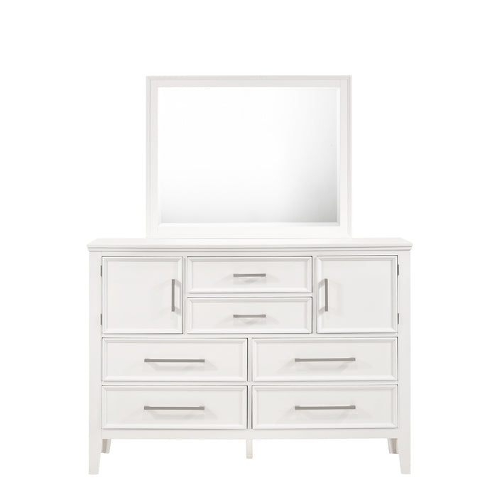 ANDOVER MIRROR-WHITE