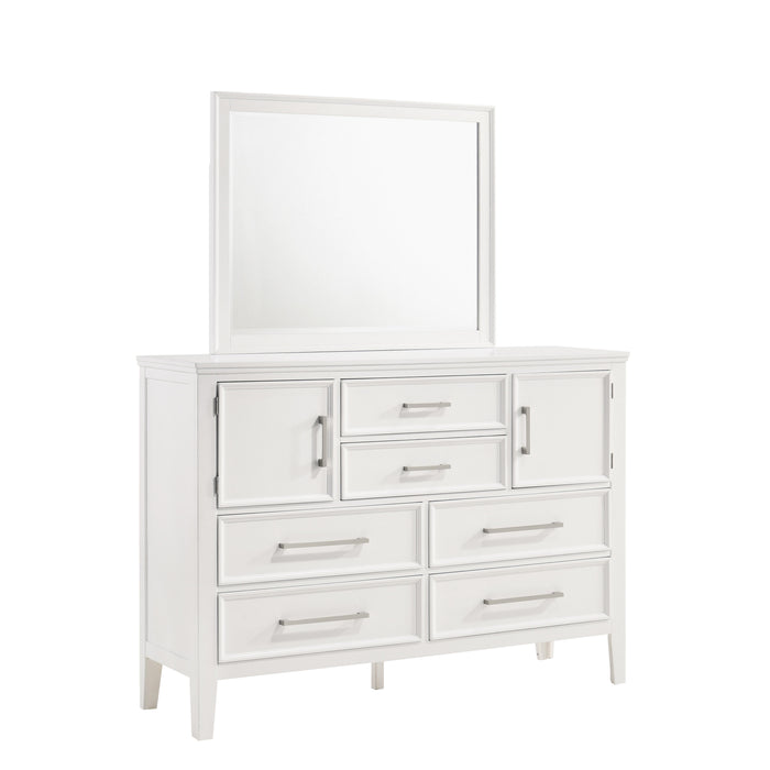 ANDOVER MIRROR-WHITE