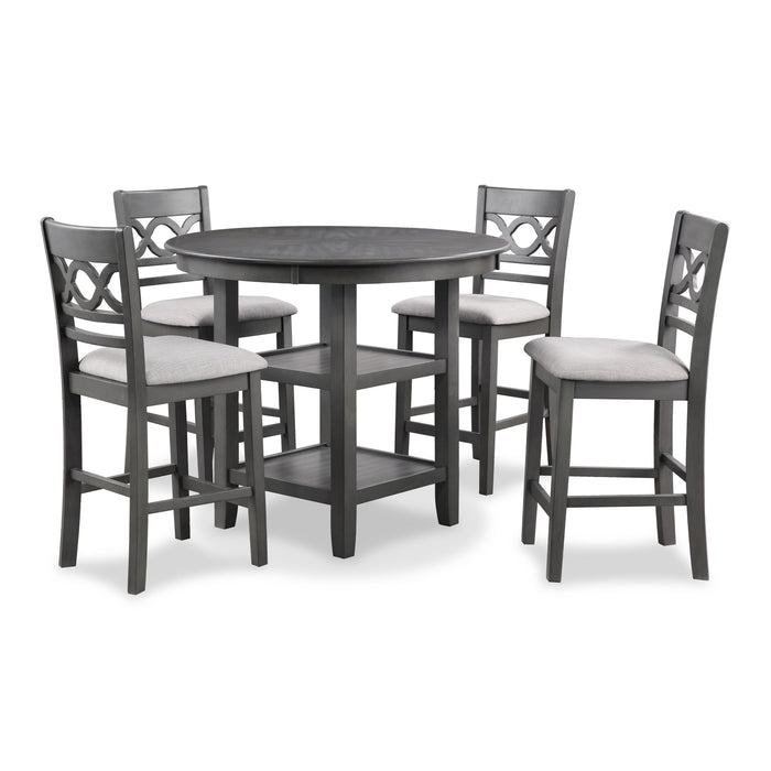 CORI COUNTER 5 PC SET-GRAY