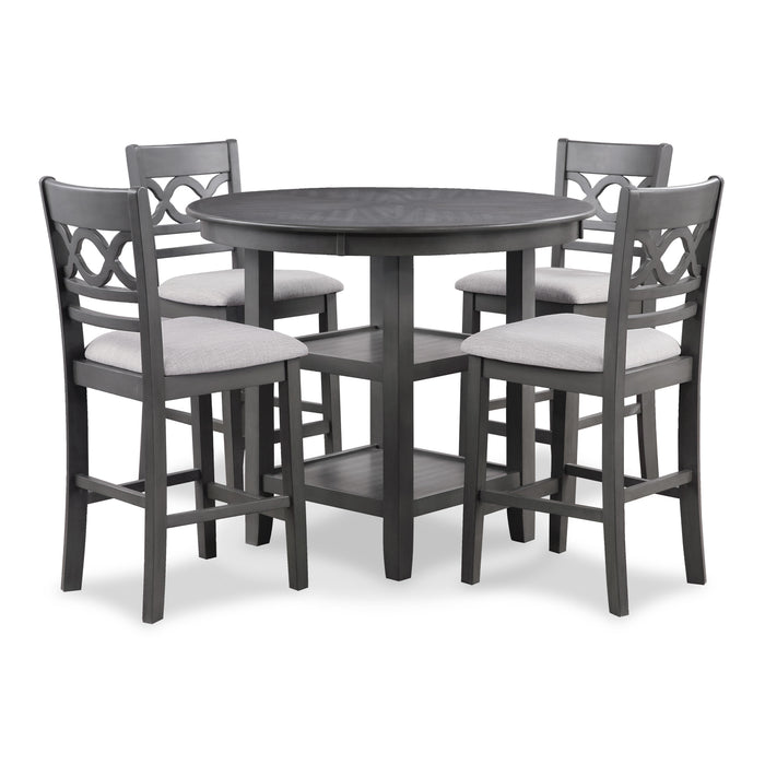 CORI COUNTER 5 PC SET-GRAY