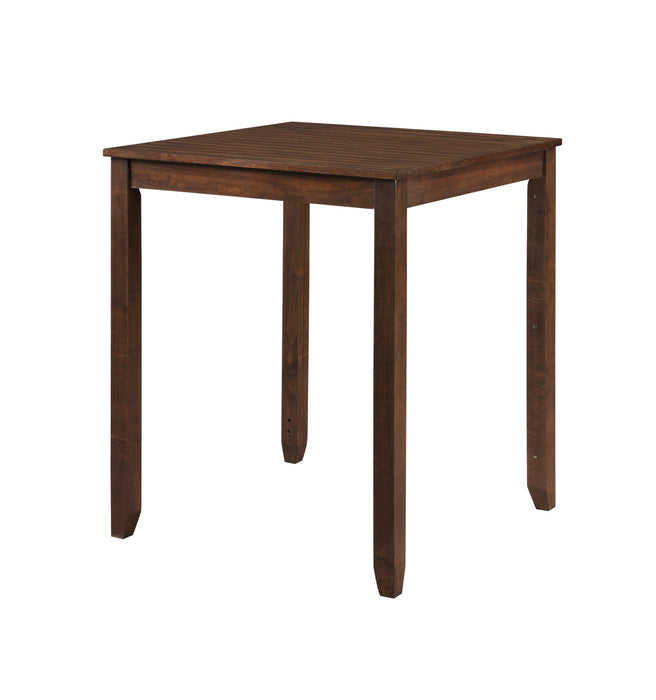 GIA 30" COUNTER TABLE W/2 CHAIRS & STG SHELF-CHERRY
