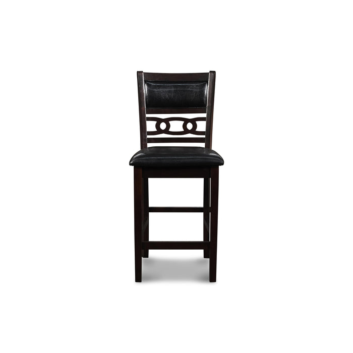 GIA ROUND COUNTER DINING 5 PC SET-EBONY