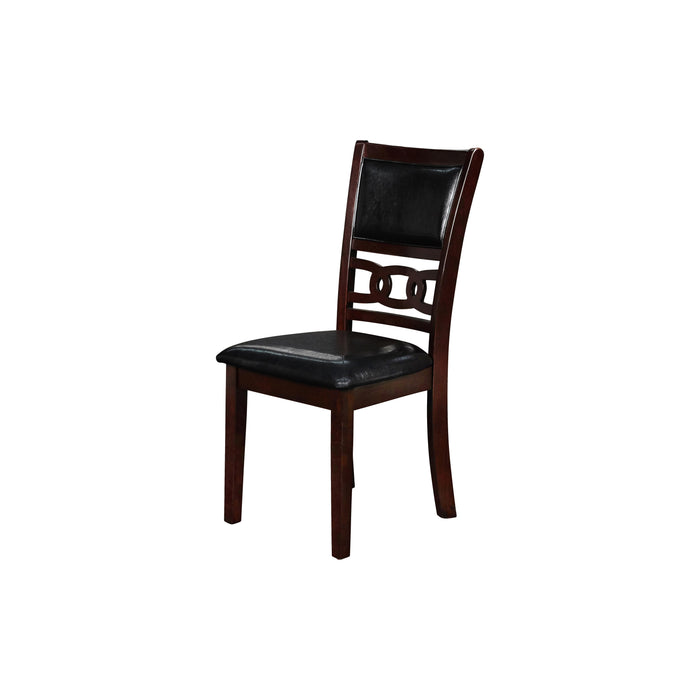 GIA ROUND DINING 5 PC SET-EBONY