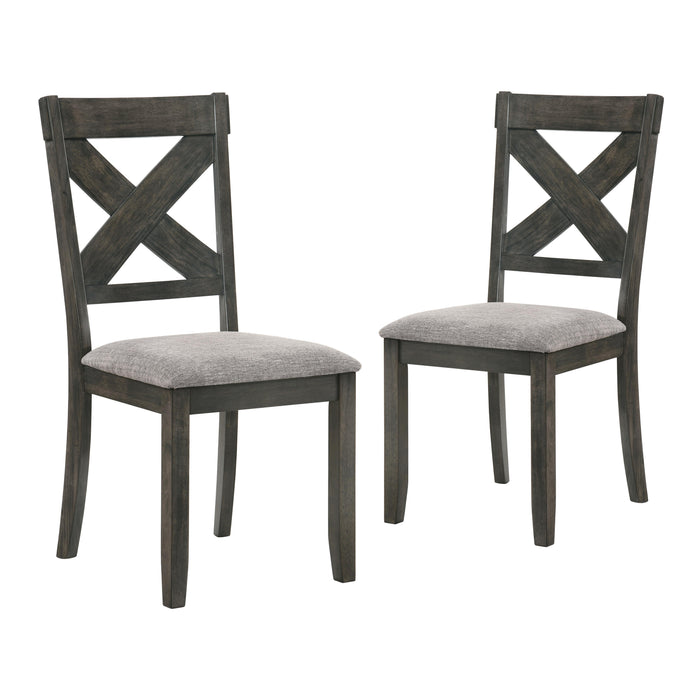 GULLIVER SIDE CHAIR-RUSTIC BROWN
