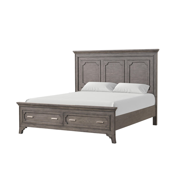LISBON Eastern King-California King EK/WK HEADBOARD- GRAY