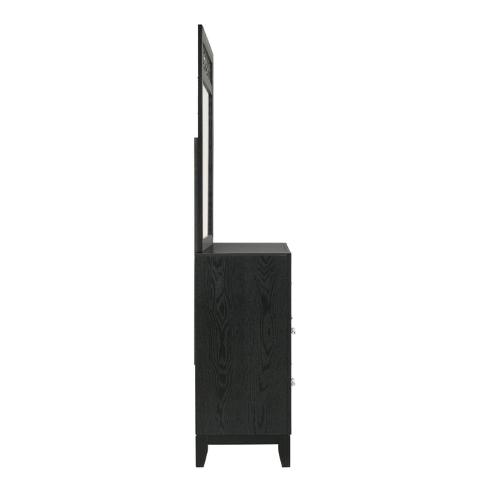 OBSIDIAN DRESSER-BLACK