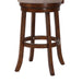 Aberdeen 29" Bar Stool W/Fabric Cushions-Brown