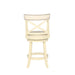 York 24" Counter Stool-White