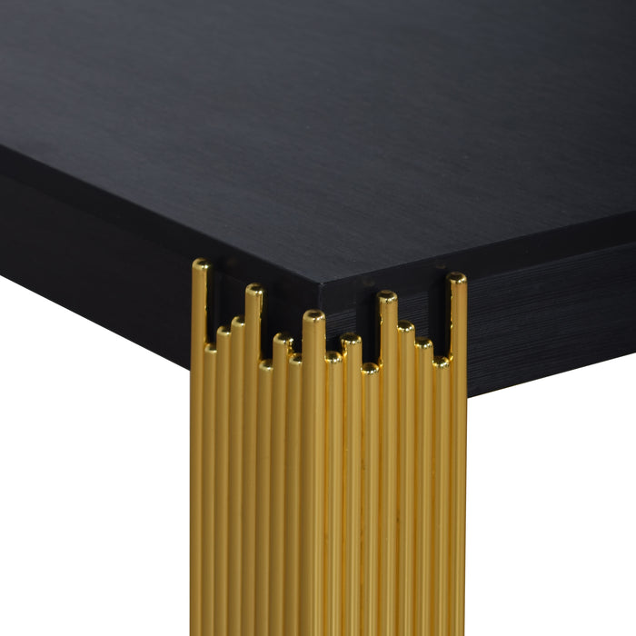 Empire End Table-Black