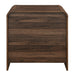 Mara Two Drawer End Table / Bedside Table-Walnut