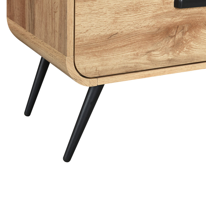 Rowan 71" Low Profile Tv Console-Natural