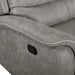 Kamari Laf Console Loveseat W/Dual Recliner-Gray