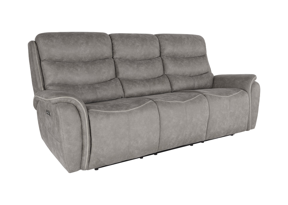 Kamari Sofa W/Pwr Hr & Fr-Gray
