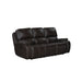 Brookings Sofa W/Dual Recliner-Charcoal