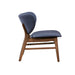 Adler Upholstered Lounge Chair-Blue
