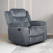 Willow Glider Recliner-Gray