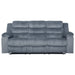 Willow Sofa W/Dual Recliner-Gray