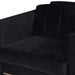 Empire Lighted Chair-Black