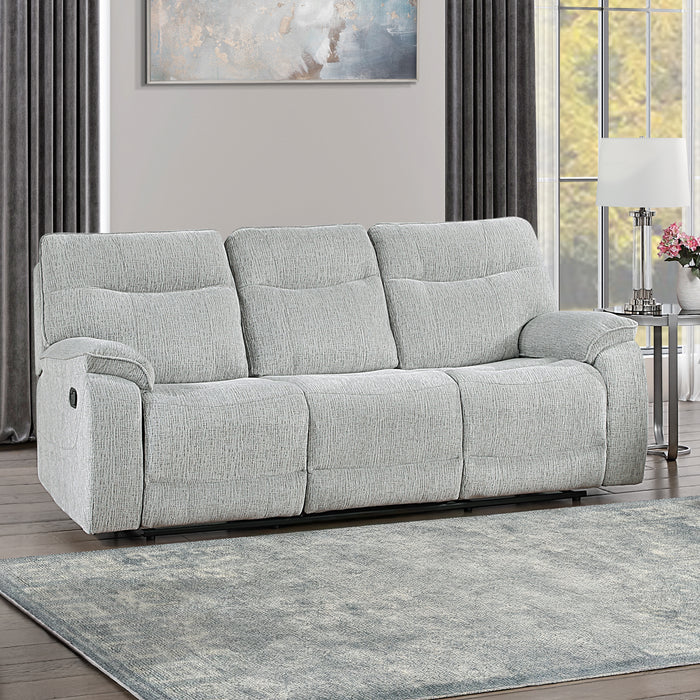 Chablis Reclining Sofa-Mist Gray