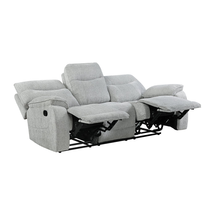 Chablis Reclining Sofa-Mist Gray
