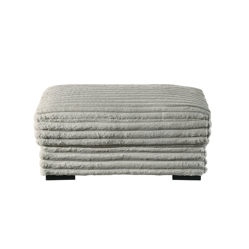 Embrace 41" Ottoman-Gray