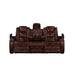 Chester Reclining Sofa-Brown