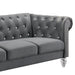 Emma Crystal Sofa-Gray