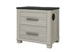Ashley Brown Nightstand W/USB & Speaker
