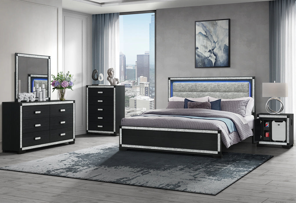Soleil Bed Group with Cooler and Speaker