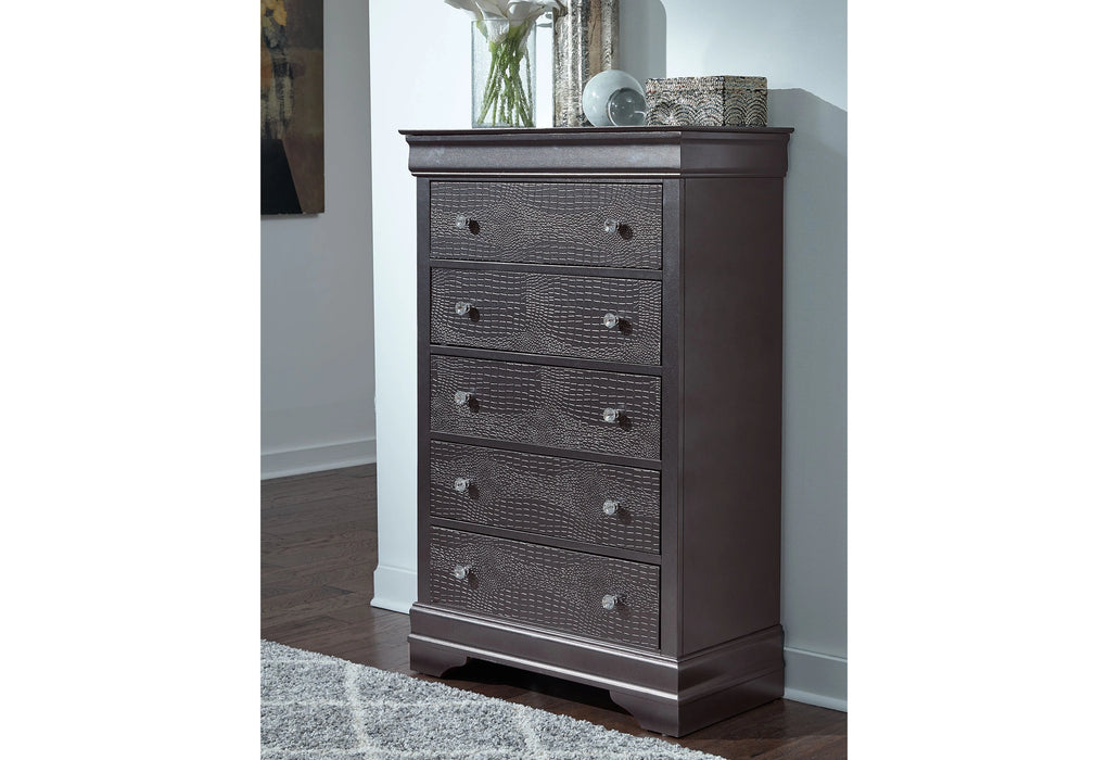 Pompei Bed Group with LED