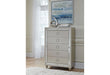 Riley Silver Bed, Dresser, Mirror, Nightstand