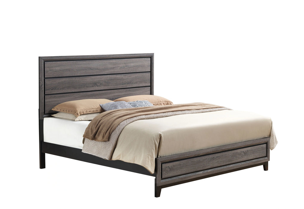 Kate Bed, Dresser, Mirror, Nightstand