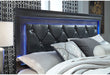 Pompei Bed Group with LED