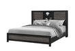 Lisbon Grey/Black Bookcase Bed
