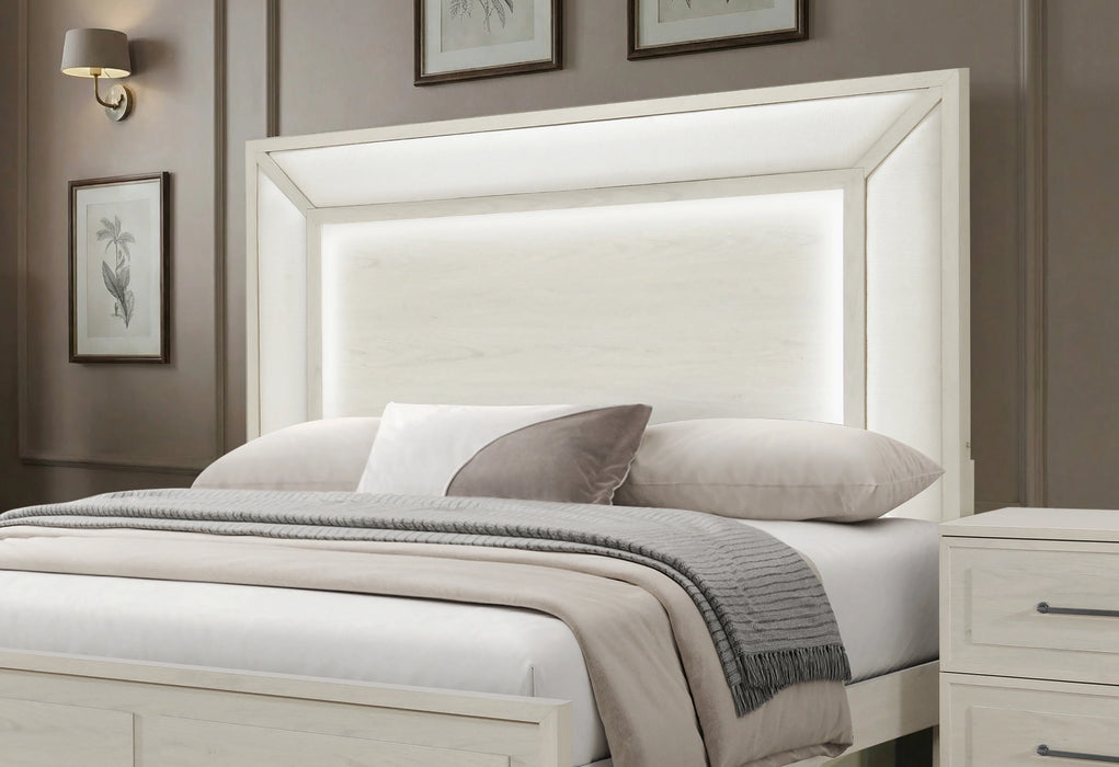 Clara Beige Bed Group