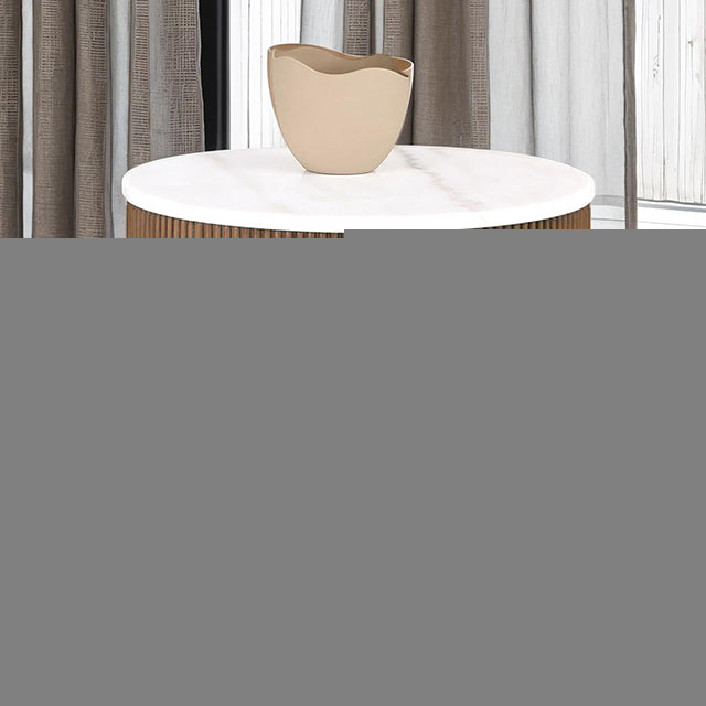 Virden Round End Table