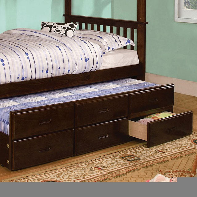 University Twin Trundle w/ 3 Drawers