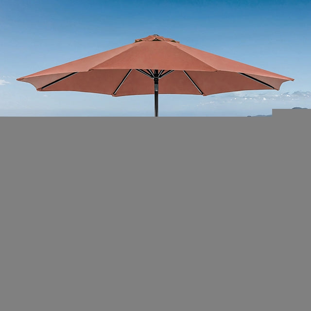 Soli 9' Outdoor Umbrella w/ Auto Tilt + 21" Round Base
