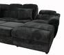 Power Sectional w/Power Back Chaise,& Popup Sleeper