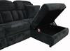 Power Sectional w/Power Back Chaise,& Popup Sleeper