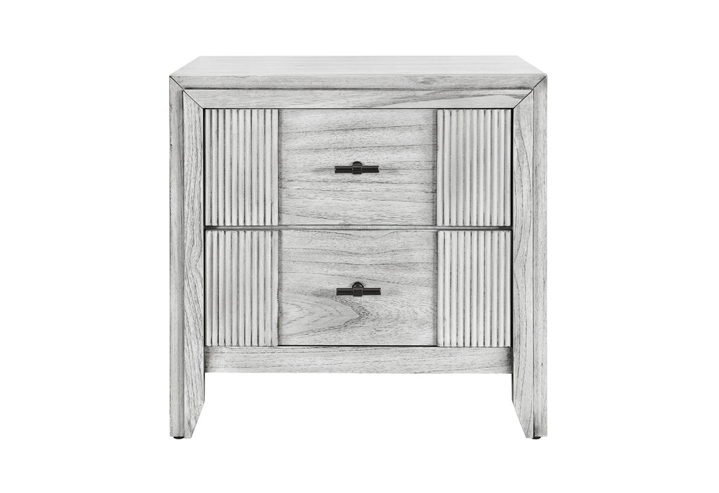 ELSIE GREY NIGHTSTAND