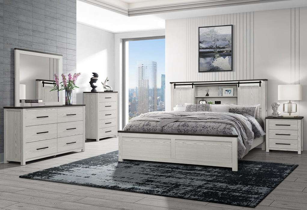 AVA BEIGE FULL BED GROUP